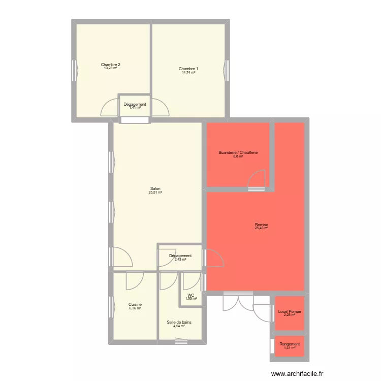 VINCENT. Plan de 12 Pièces et 108 m² VINCENT. Plan de 12 Pièces et 108 m²