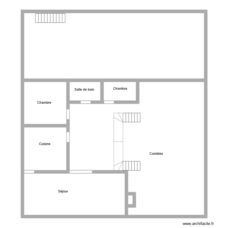 Thomas et Piron. Plan de 7 pièces et 267 m²