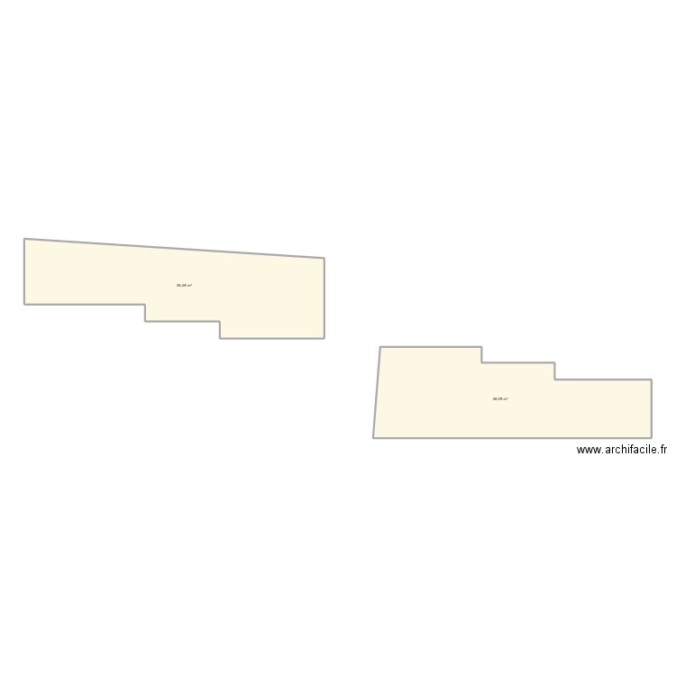 PARIS ORFILA 33. Plan de 2 pièces et 72 m2