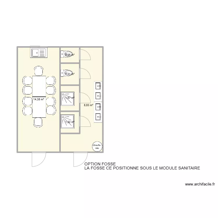 CARBONERO CHANTIER VALENCIN. Plan de 