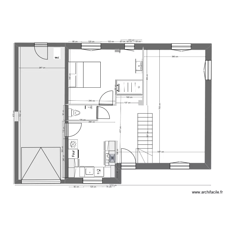 Grèbes 27 - RdC - C++W+SdE. Plan de Grèbes 27 - RdC - C++W+SdE. Plan de