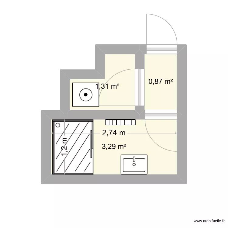 53 Berriat SdB. Plan de 