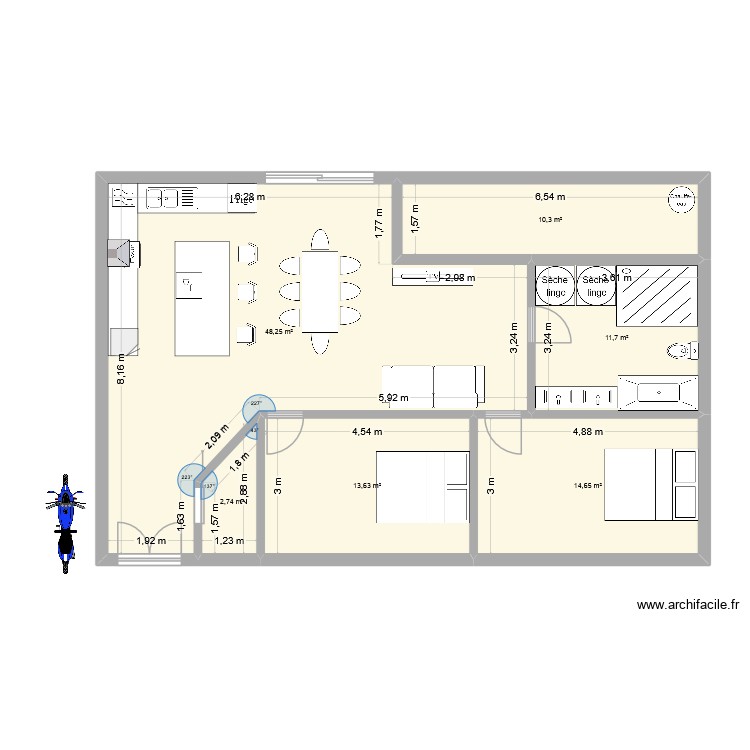 soussol. Plan de 0 pièce et 0 m2