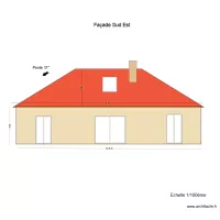 fa&ccedil;ade Sud 2 a