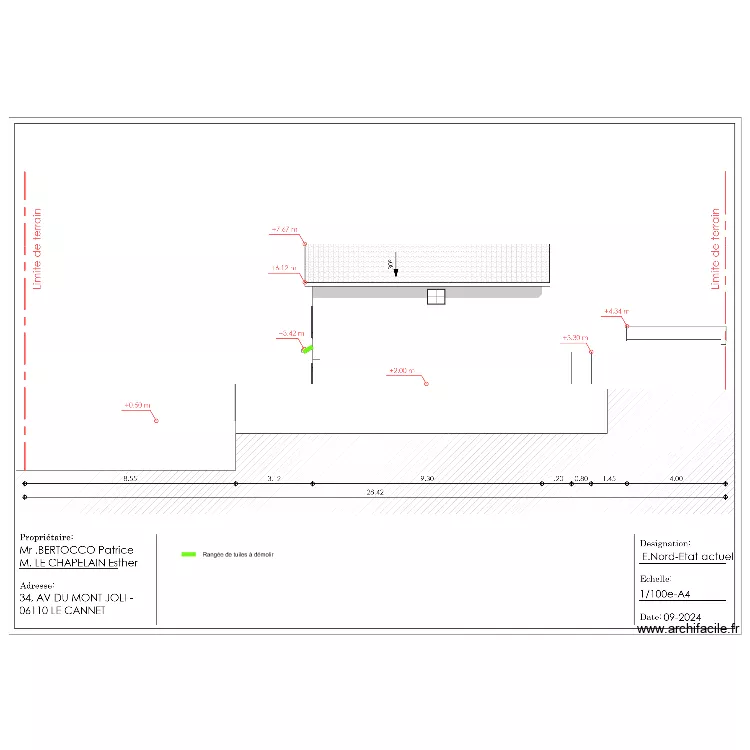 PCMI-5-NORD-PROJET. Plan de PCMI-5-NORD-PROJET. Plan de