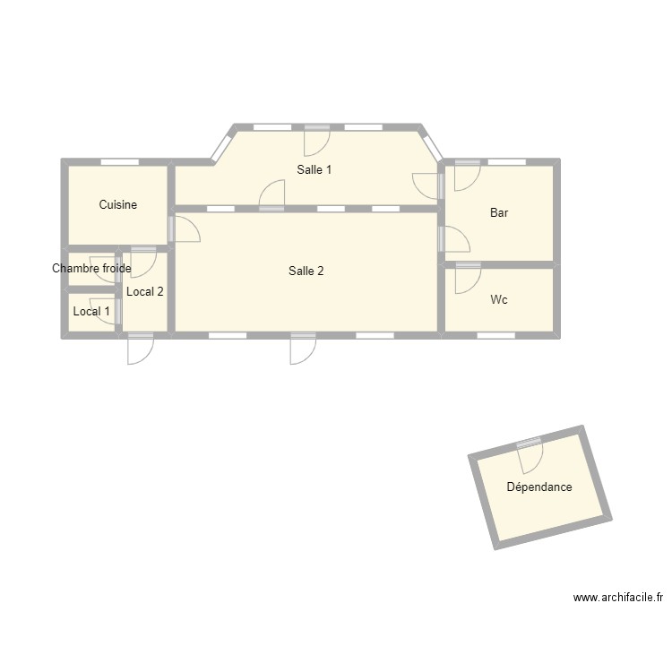 PLAN 2400222 RANNOU. Plan de 0 pièce et 0 m2