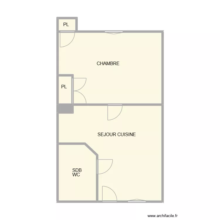 MAS NIMES. Plan de 6 Pièces et 52 m² MAS NIMES. Plan de 6 Pièces et 52 m²