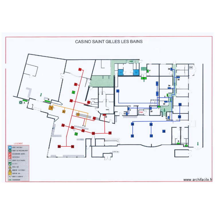 CASINO. Plan de 0 pièce et 0 m2