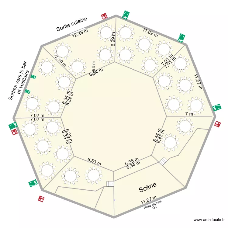 transpar_Plantagenets. Plan de 3  et 677 m²