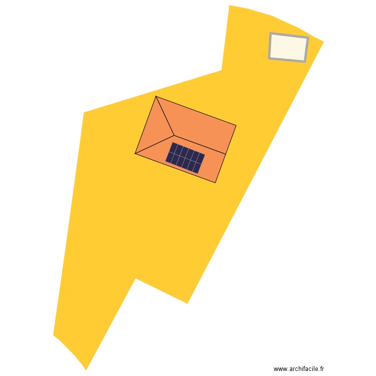 CAPELLA Florent. Plan de 2 pièces et 193 m2