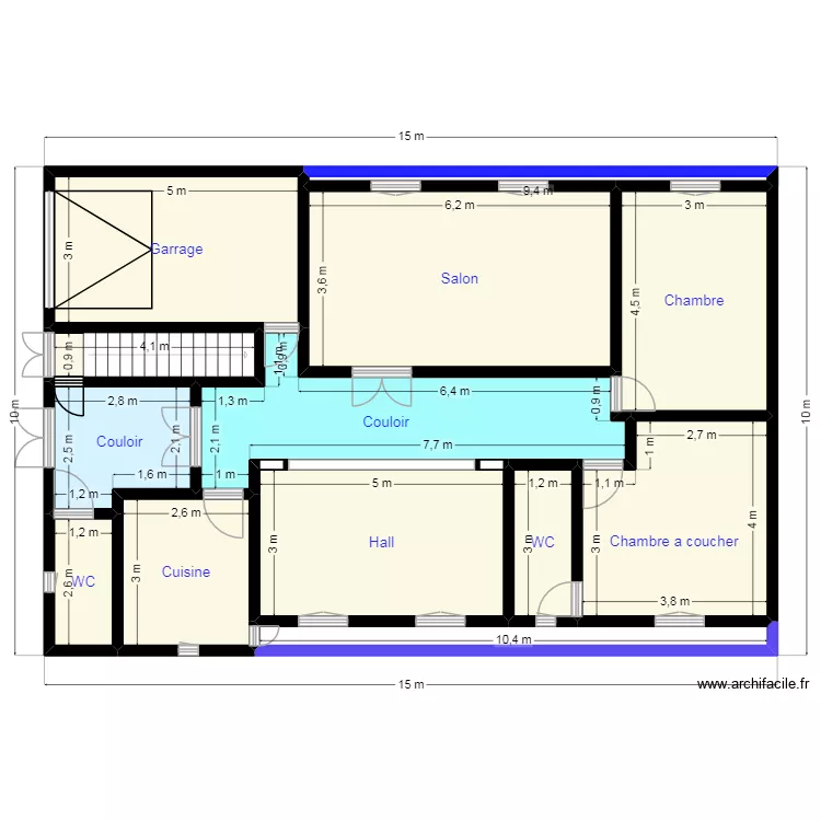 Plan 15X10 CLINT 30 47 10 80. Plan de 