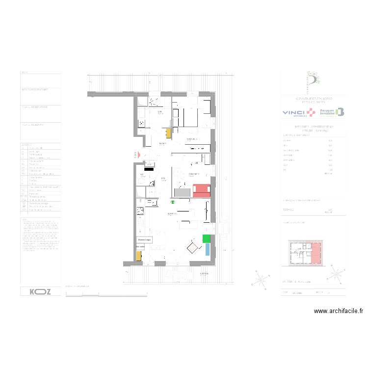 colombes. Plan de 0 pièce et 0 m2