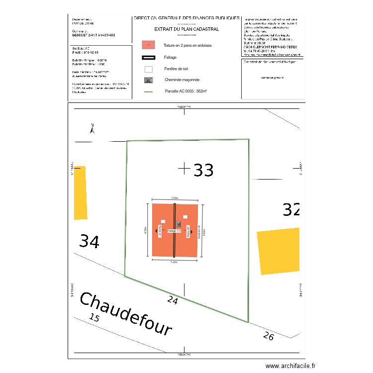 dp02 le galèze. Plan de 0 pièce et 0 m2