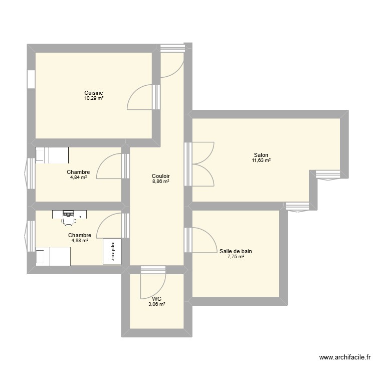 badis maison. Plan de 0 pièce et 0 m2