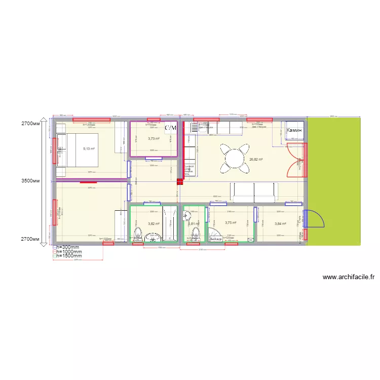 barn2 отзеркаленный Яхрома. Plan de barn2 отзеркаленный Яхрома. Plan de