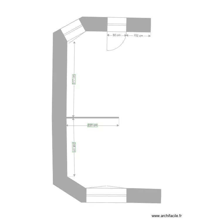 cuisine vincent. Plan de 