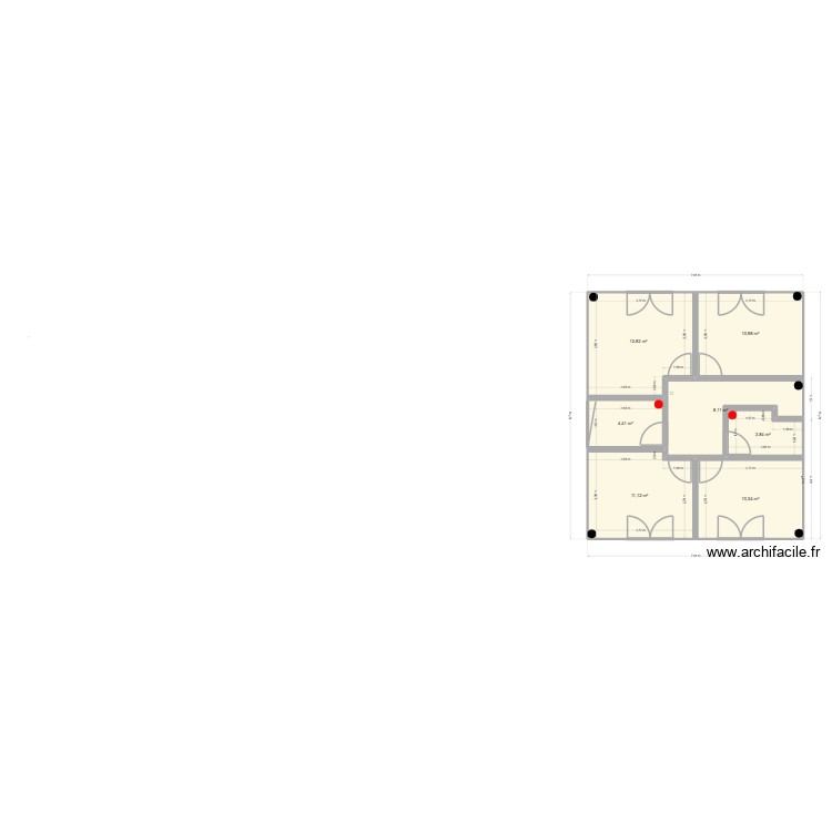 nouv plan. Plan de 0 pièce et 0 m2