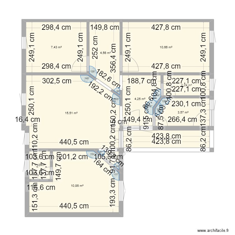 ffff55. Plan de 0 pièce et 0 m2