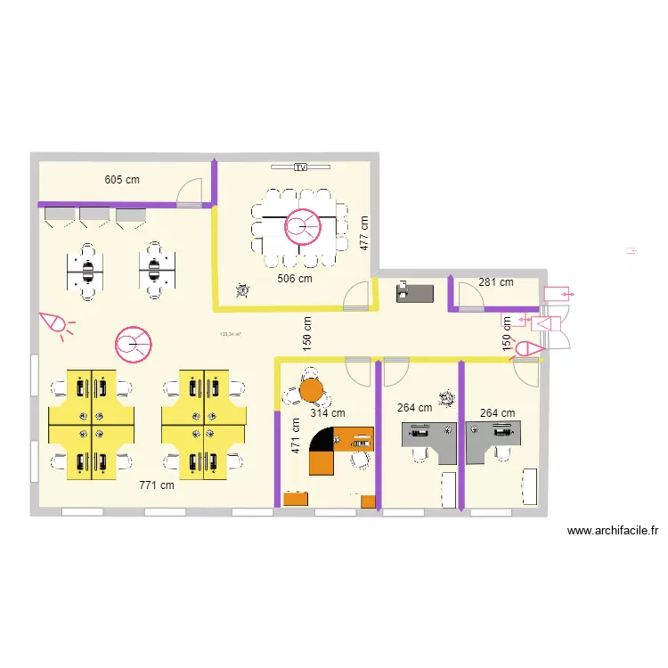 PROD EMBOUT VILLENEUVE LE ROI Bureau Alarme Incendie . Plan de PROD EMBOUT VILLENEUVE LE ROI Bureau Alarme Incendie . Plan de
