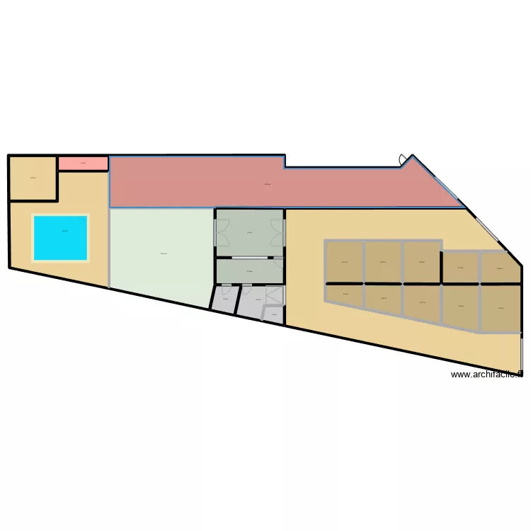 BROCANTE 0411D. Plan de 