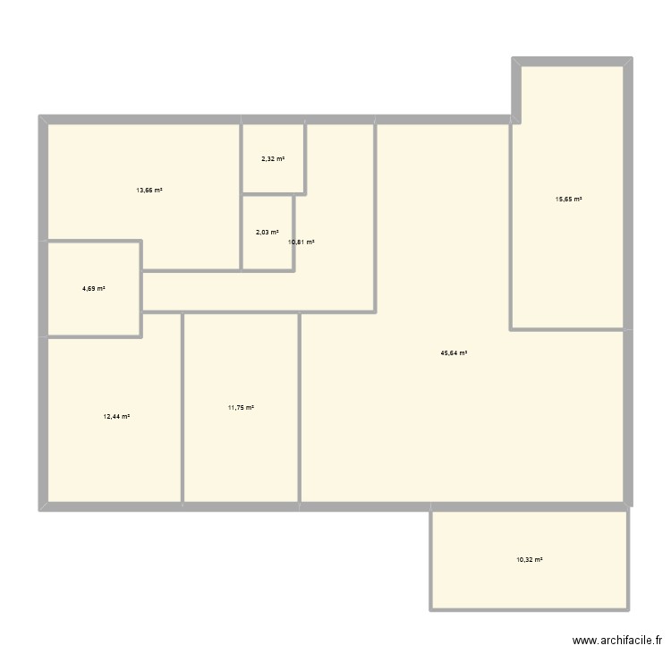 MaisonPrinc. Plan de 10 pièces et 129 m2