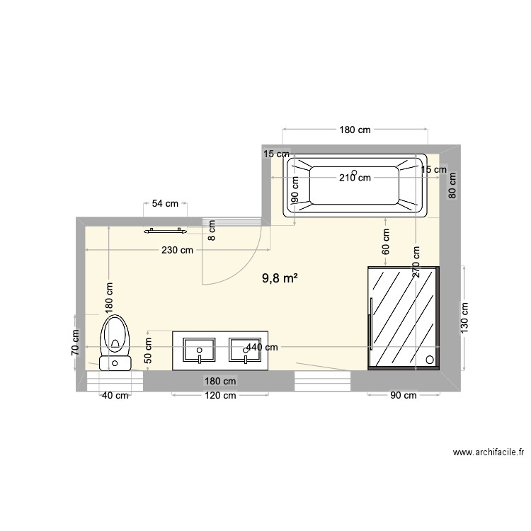 Houtteville. Plan de 0 pièce et 0 m2