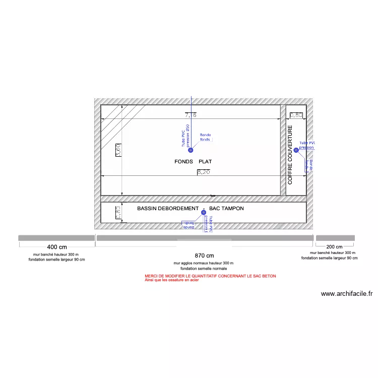 mur fages. Plan de mur fages. Plan de