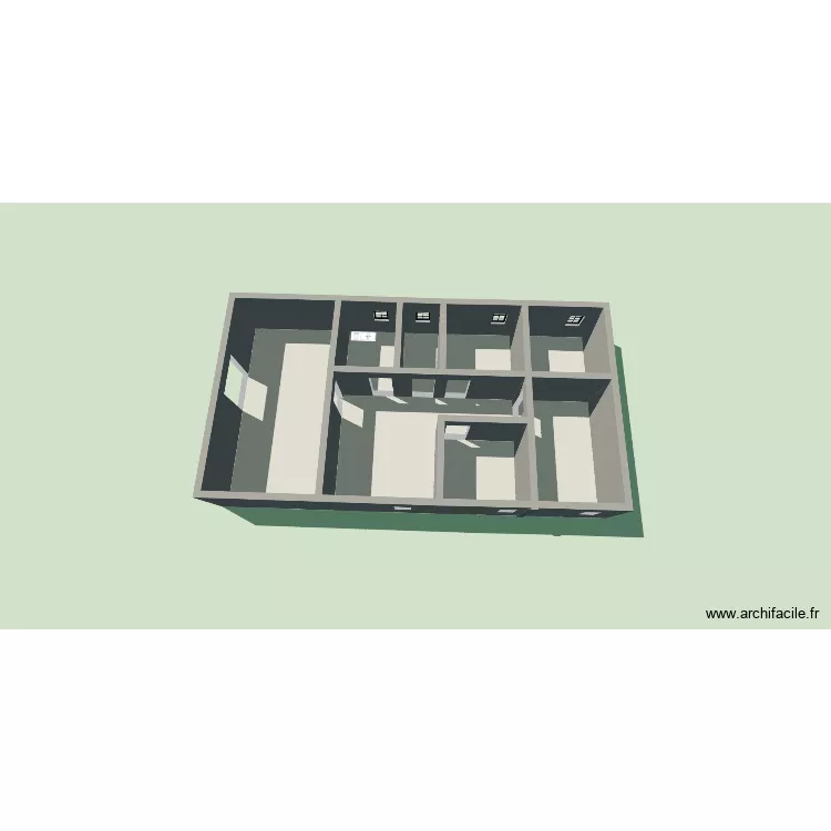PLAN MAMAN. Plan de 7 Pièces et 105 m² PLAN MAMAN. Plan de 7 Pièces et 105 m²