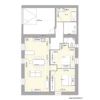 plan apartement rdc