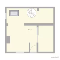 rez de chauss&eacute;e maison avec nouvel escalier