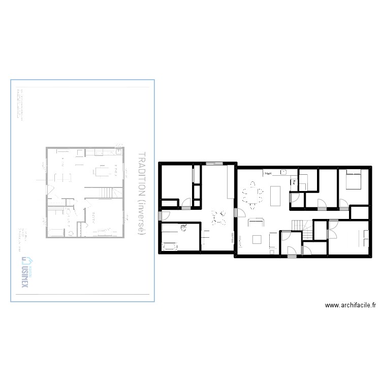 Manhattan Bigénérationnelle . Plan de 0 pièce et 0 m2