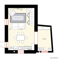 Plan RDC SCI des champs - état projeté