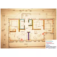 Plan UH1 - R+1 - Parements