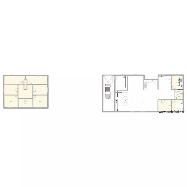 Future maison. Plan de 