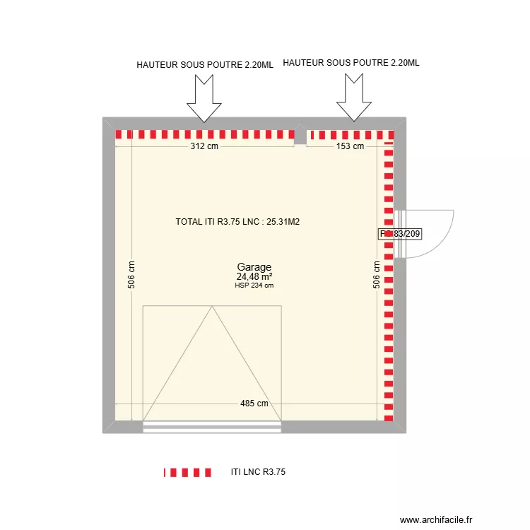 FONTAINE V GARAGE . Plan de FONTAINE V GARAGE . Plan de