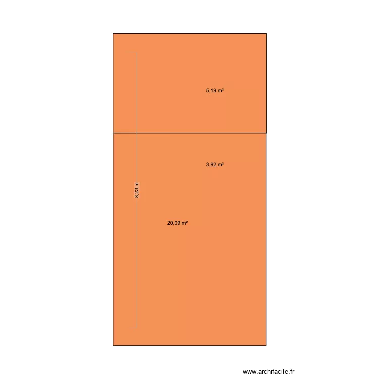 studio1. Plan de 3 et 29 m² studio1. Plan de 3 et 29 m²