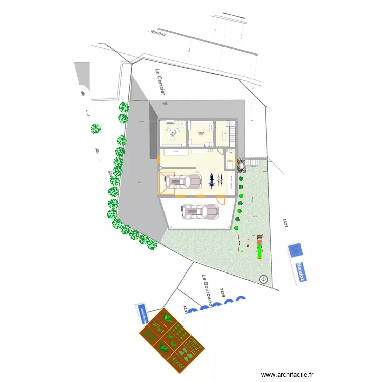 Cerisier 09.26. Plan de 16 Pièces et 295 m² Cerisier 09.26. Plan de 16 Pièces et 295 m²