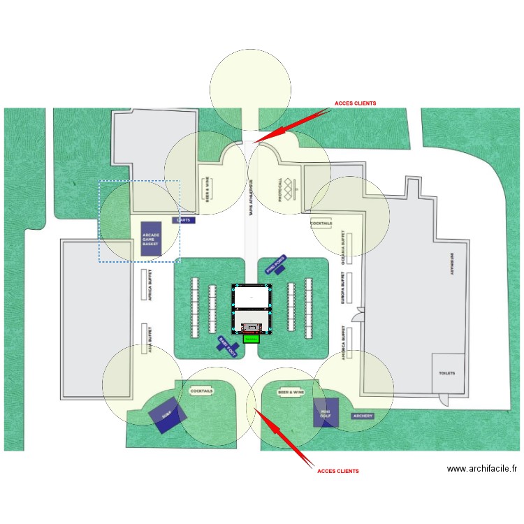 Trafigura Malagny 2024. Plan de 2 pièces et 95 m2