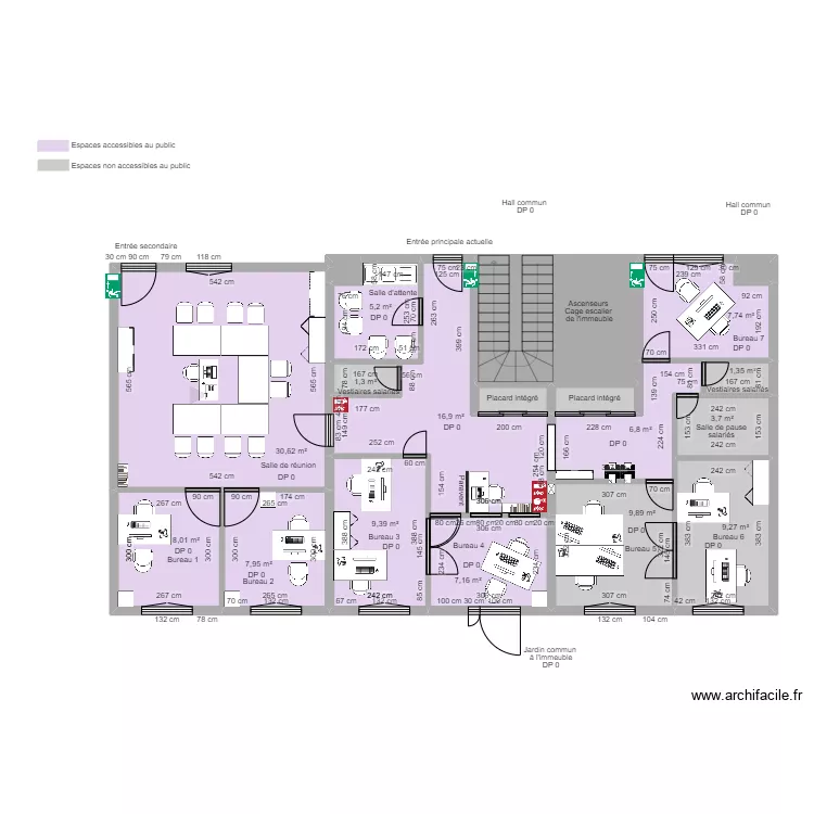 WIMOOV TOURS DANS L'EXISTANT. Plan de 