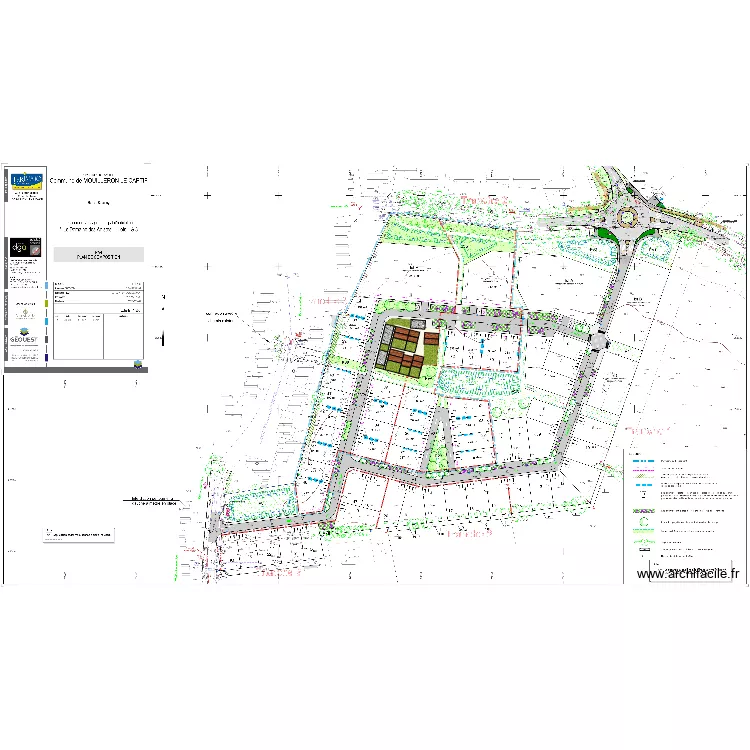 Mouilleron domaine des artistes 2. Plan de 