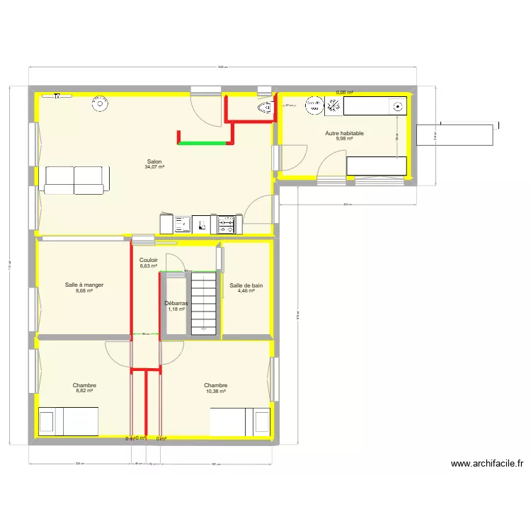 LENE CAILLAUD. Plan de 0 pièce et 0 m2