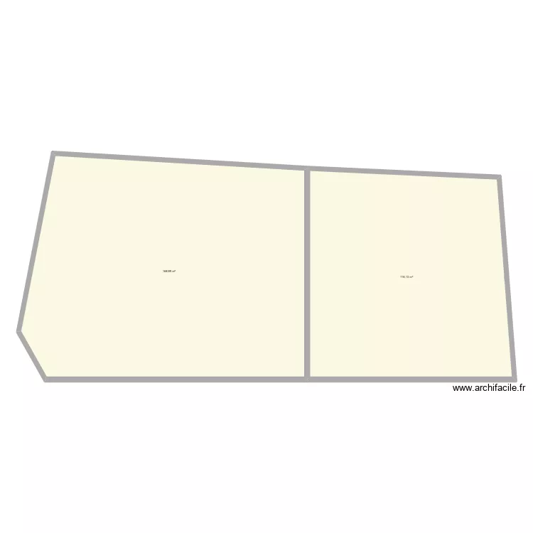 dar el3ila. Plan de 2 et 285 m² dar el3ila. Plan de 2 et 285 m²