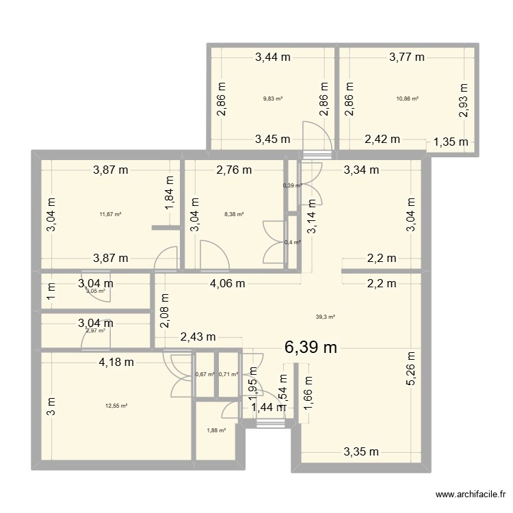 grimal. Plan de 0 pièce et 0 m2