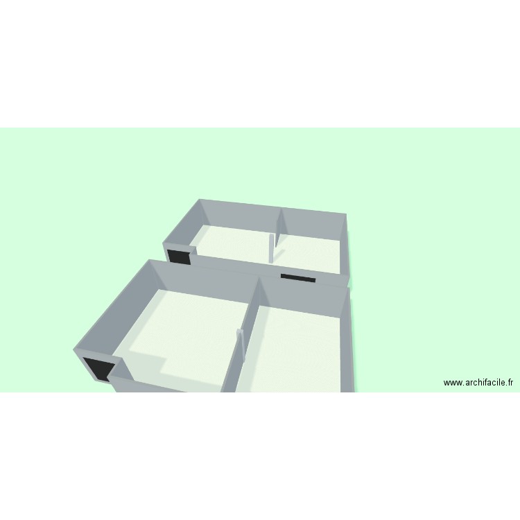 Projet Implantation Macération 2. Plan de 3 pièces et 167 m2