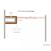plan chassis vue du haut