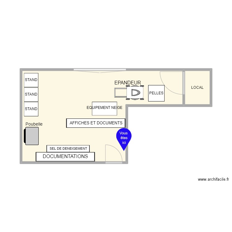 reserve choisy . Plan de 0 pièce et 0 m2