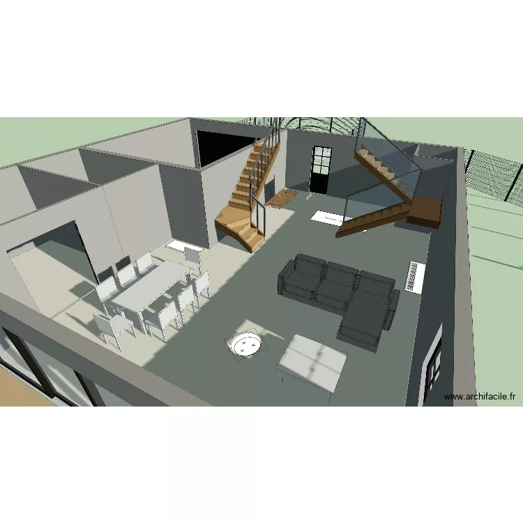 Maison_Garage3. Plan de 4 et 123 m² Maison_Garage3. Plan de 4 et 123 m²