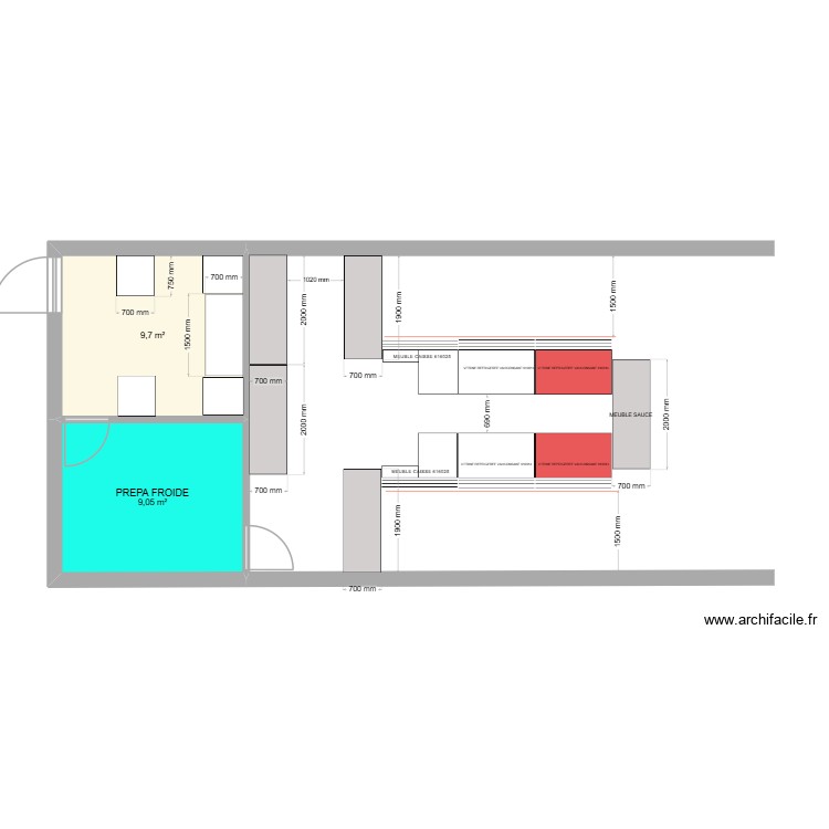 SNACK VIALA. Plan de 0 pièce et 0 m2
