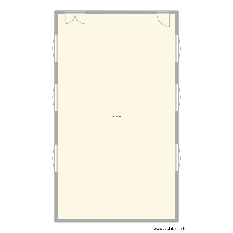 perso 12. Plan de 1  et 162 m²