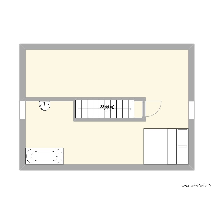 deuxieme. Plan de 0 pièce et 0 m2